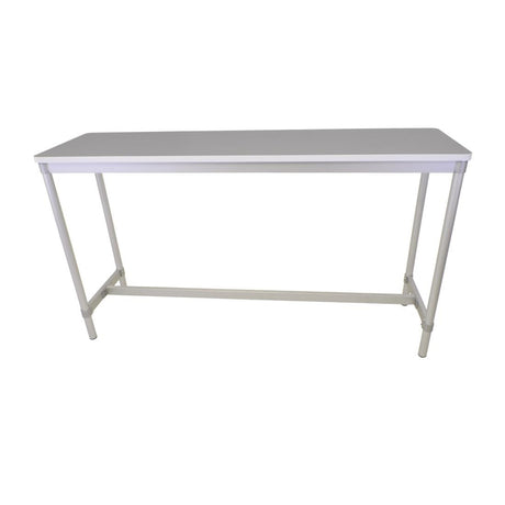 Gopak Enviro Indoor Storm Grey Rectangle Poseur Table 1800mm - DG130-SG Faux Wooden Tables Gopak   