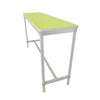 Gopak Enviro Indoor Bright Green Rectangle Poseur Table 1200mm - DG131-BG Faux Wooden Tables Gopak   
