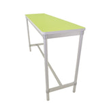 Gopak Enviro Indoor Bright Green Rectangle Poseur Table 1200mm - DG131-BG Faux Wooden Tables Gopak   
