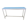 Gopak Enviro Indoor Pastel Blue Rectangle Poseur Table 1200mm - DG131-PB Faux Wooden Tables Gopak   