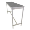 Gopak Enviro Indoor Storm Grey Rectangle Poseur Table 1200mm - DG131-SG Faux Wooden Tables Gopak   