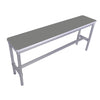 Gopak Enviro Indoor Stormy Grey High Bench 1600mm - DG132-SG Benches Gopak   