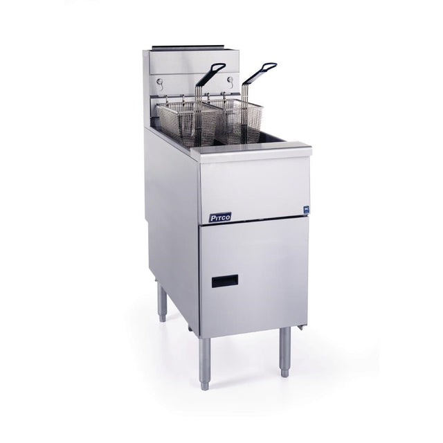 Pitco Single Tank Gas Fryer VF35 Natural Gas - DG160-N  Pitco   