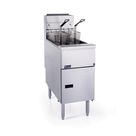 Pitco Single Tank Gas Fryer VF35 Propane Gas - DG160-P  Pitco   