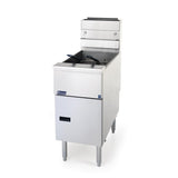Pitco Single Tank Gas Fryer VF35 Natural Gas - DG160-N  Pitco   