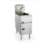 Pitco Single Tank Gas Fryer VF35 Natural Gas - DG160-N  Pitco   