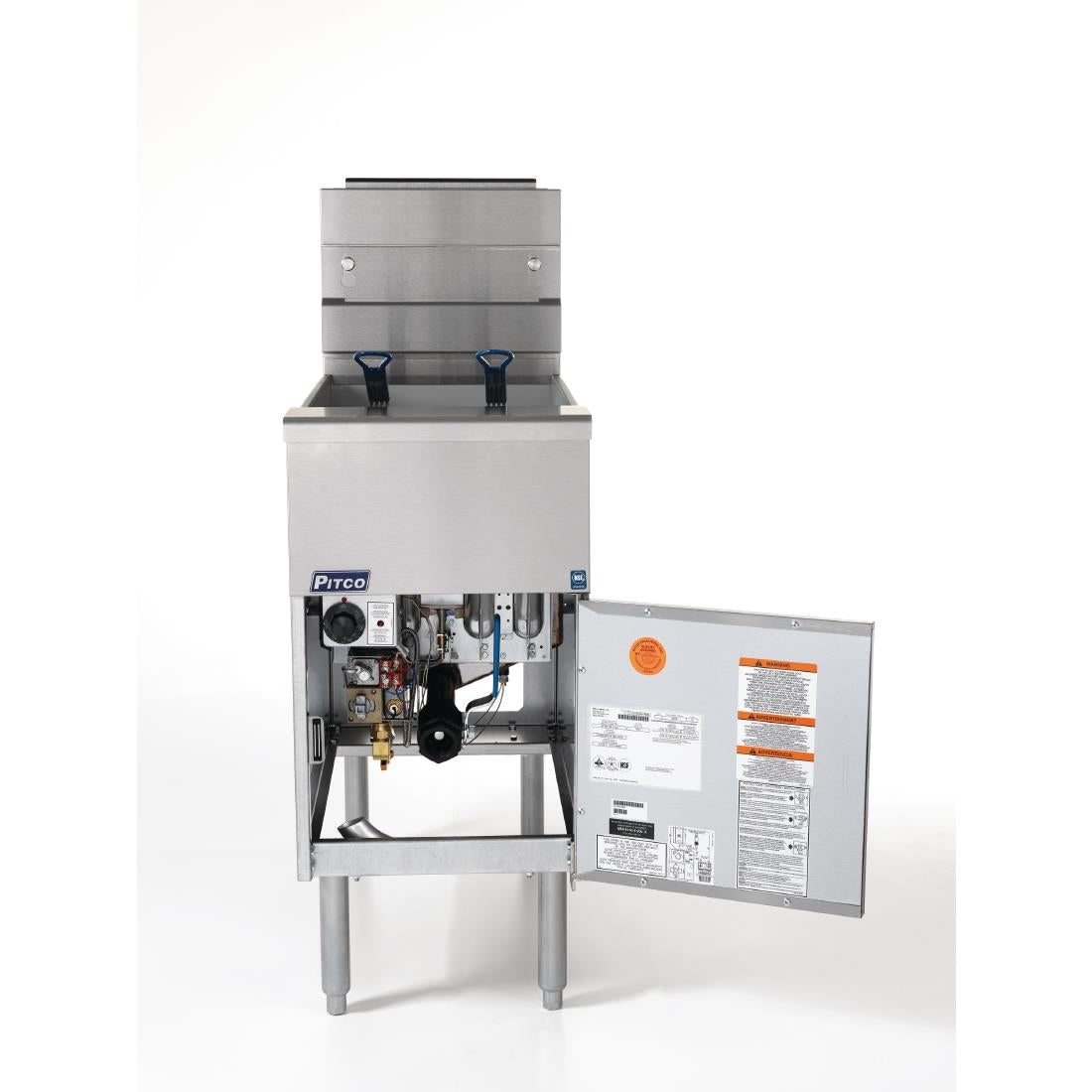 Pitco Single Tank Gas Fryer VF35 Natural Gas - DG160-N  Pitco   