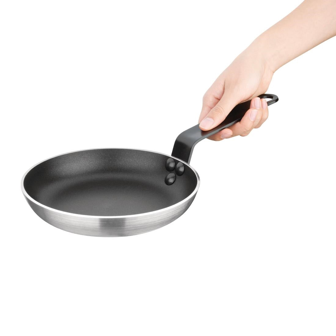 Nisbets Essentials Aluminium Non-Stick Teflon Frying Pan 20cm - DG164  Nisbets Essentials   