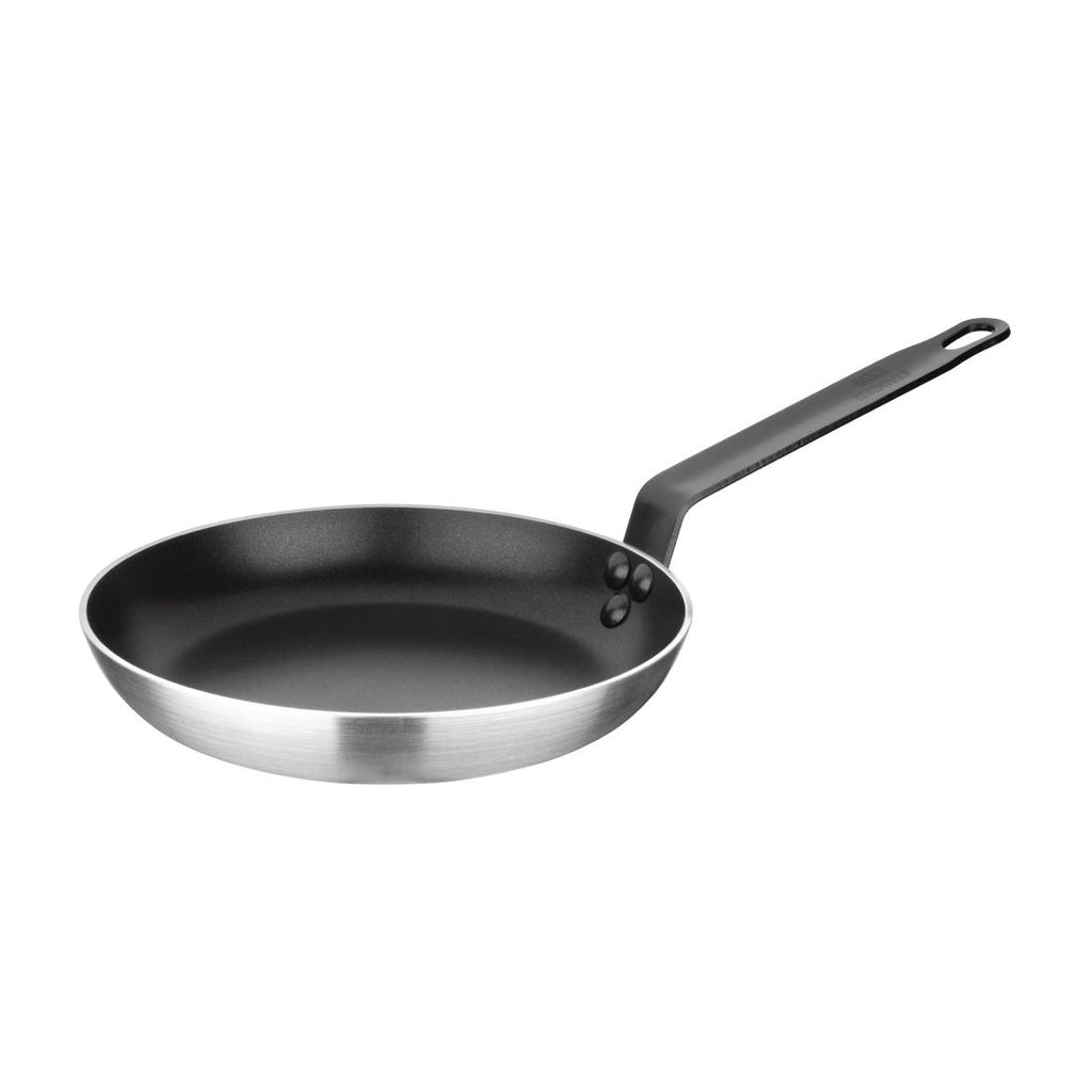 Nisbets Essentials Aluminium Non-Stick Teflon Frying Pan 24cm - DG165  Nisbets Essentials   