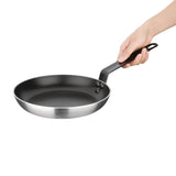 Nisbets Essentials Aluminium Non-Stick Teflon Frying Pan 24cm - DG165  Nisbets Essentials   