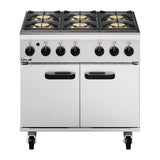 Lincat Phoenix Natural Gas 6 Burner Oven Range PHGR01/N - DG284-N  Lincat   