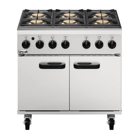 Lincat Phoenix Natural Gas 6 Burner Oven Range PHGR01/N - DG284-N  Lincat   