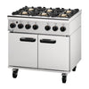 Lincat Phoenix Natural Gas 6 Burner Oven Range PHGR01/N - DG284-N  Lincat   