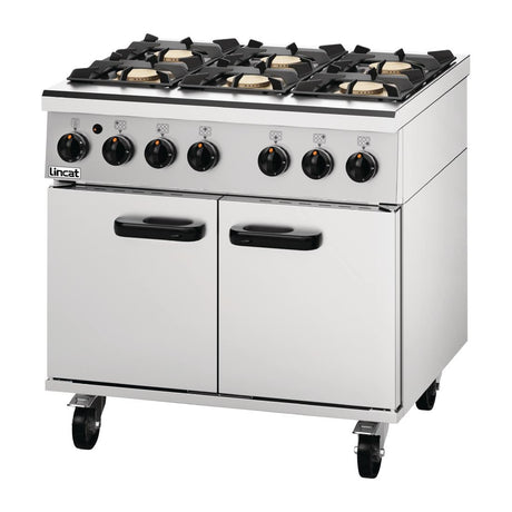 Lincat Phoenix Natural Gas 6 Burner Oven Range PHGR01/N - DG284-N  Lincat   