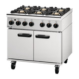 Lincat Phoenix LPG 6 Burner Oven Range PHGR01/P - DG284-P  Lincat   