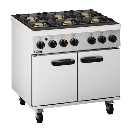 Lincat Phoenix Natural Gas 6 Burner Oven Range PHGR01/N - DG284-N  Lincat   