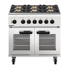 Lincat Phoenix Natural Gas Dual Fuel Oven Range 6 Burners PHDR01/N - DG285-N  Lincat   