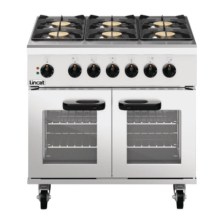 Lincat Phoenix Natural Gas Dual Fuel Oven Range 6 Burners PHDR01/N - DG285-N  Lincat   
