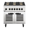Lincat Phoenix Propane Gas Dual Fuel Oven Range 6 Burners PHDR01/P - DG285-P  Lincat   