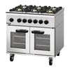 Lincat Phoenix Propane Gas Dual Fuel Oven Range 6 Burners PHDR01/P - DG285-P  Lincat   