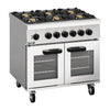 Lincat Phoenix Natural Gas Dual Fuel Oven Range 6 Burners PHDR01/N - DG285-N  Lincat   