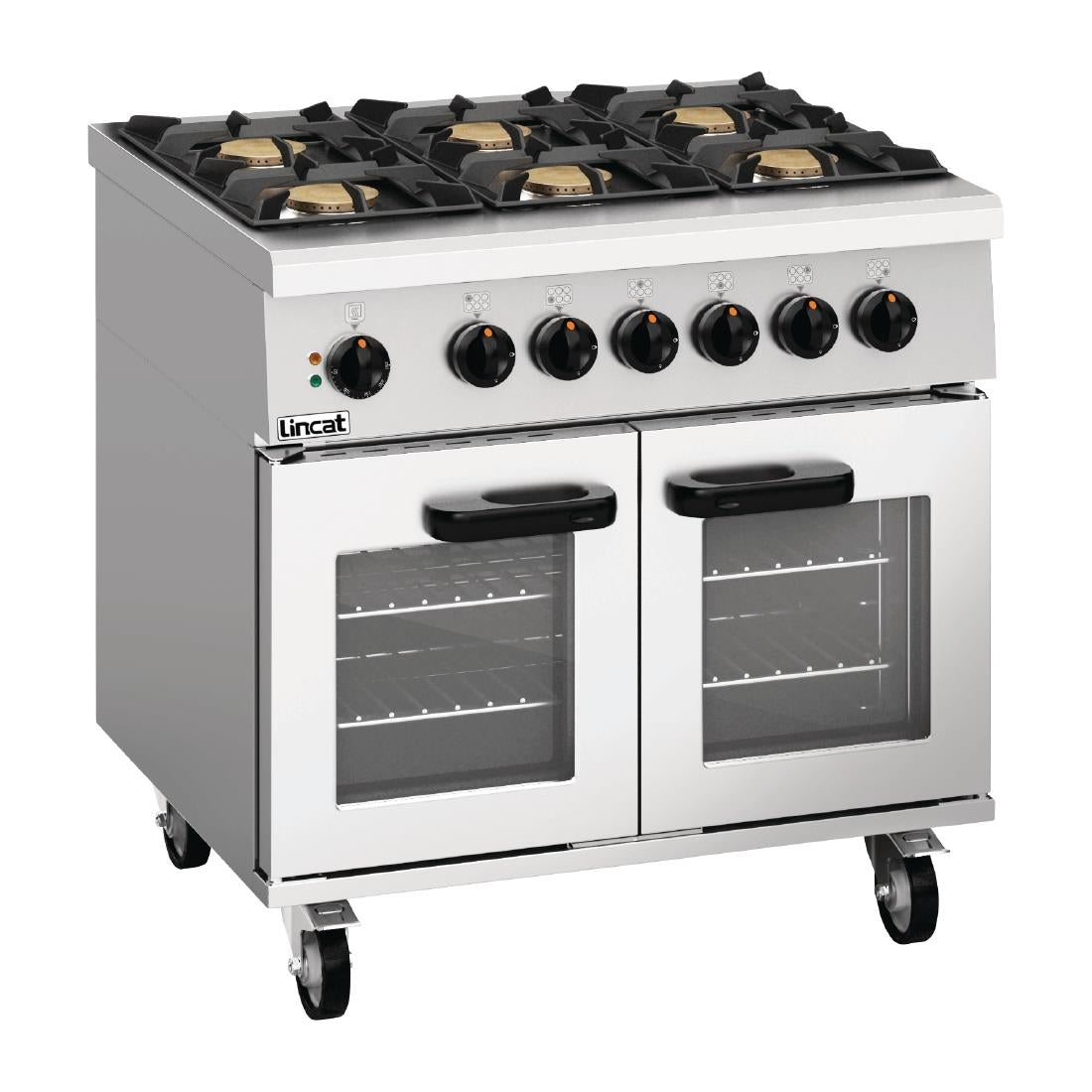 Lincat Phoenix Natural Gas Dual Fuel Oven Range 6 Burners PHDR01/N - DG285-N  Lincat   