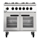 Lincat Phoenix Natural Gas Dual Fuel Oven Range 6 Burners PHDR01/N - DG285-N  Lincat   