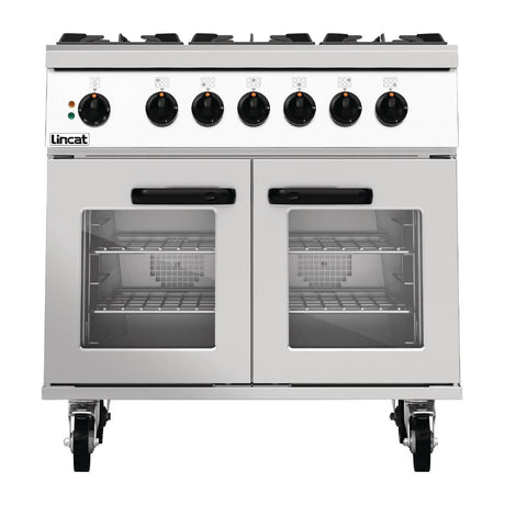 Lincat Phoenix Natural Gas Dual Fuel Oven Range 6 Burners PHDR01/N - DG285-N  Lincat   