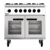 Lincat Phoenix Propane Gas Dual Fuel Oven Range 6 Burners PHDR01/P - DG285-P  Lincat   