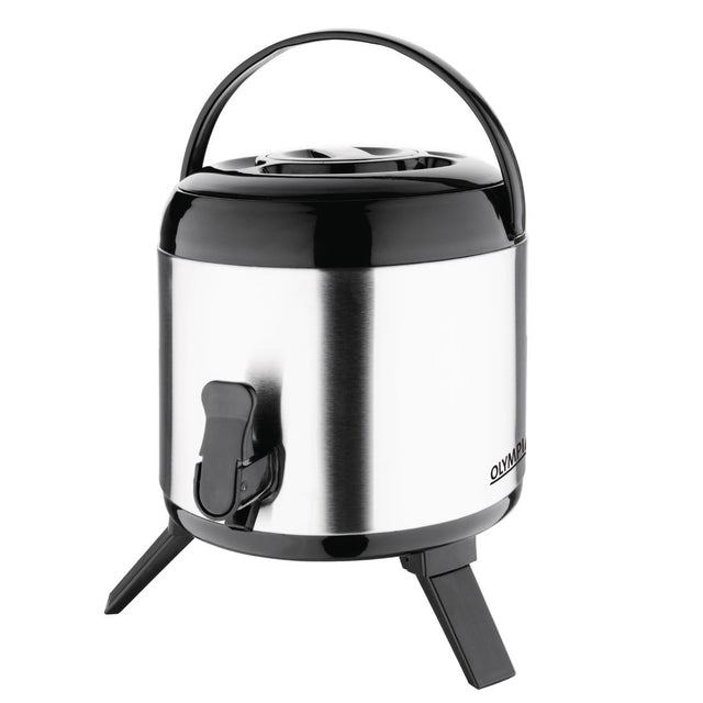 Olympia Stainless Steel Double-Wall Beverage Dispenser 6Ltr - DH709  Olympia   