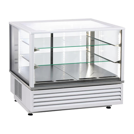 Roller Grill Countertop Chocolate Display Fridge White 800mm CDC800 W - DH787  Roller Grill   