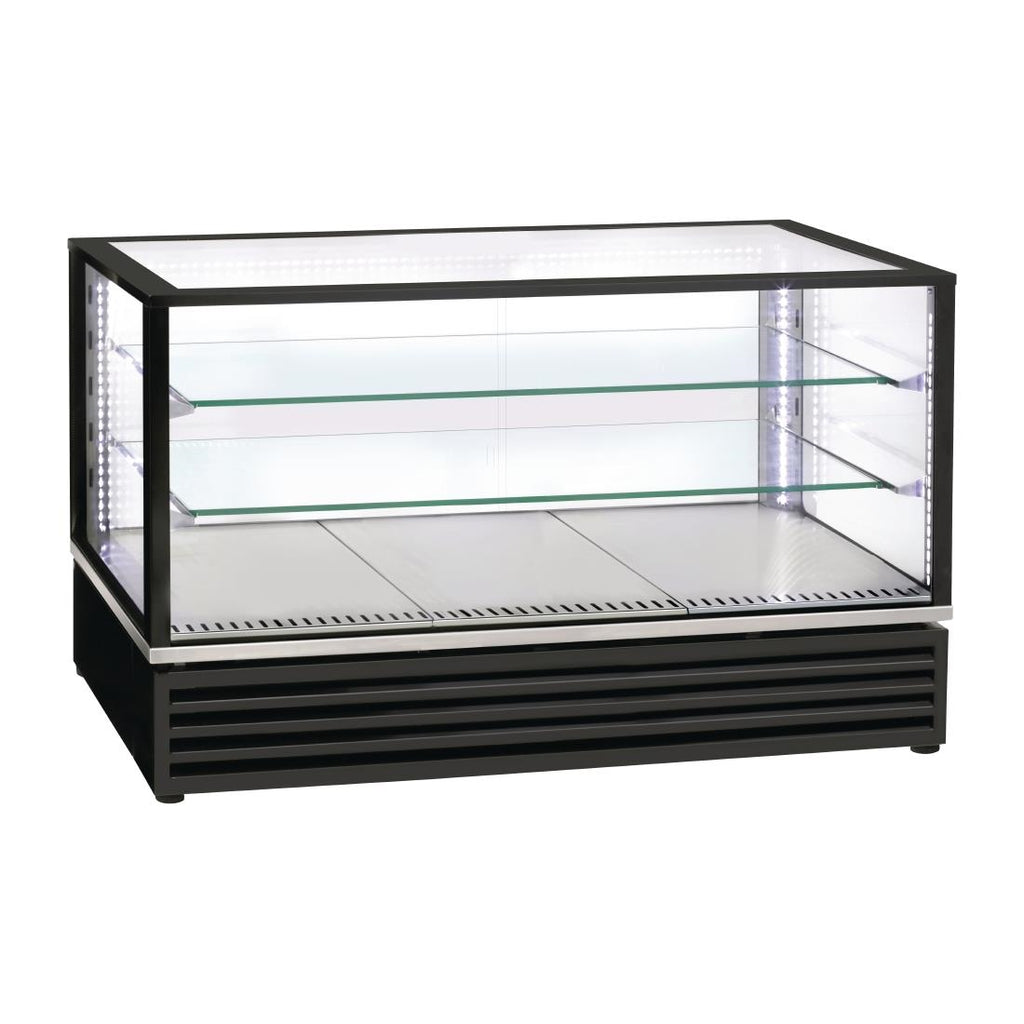 Roller Grill Countertop Chocolate Display Fridge Black 1200mm CDC1200 N - DH788  Roller Grill   