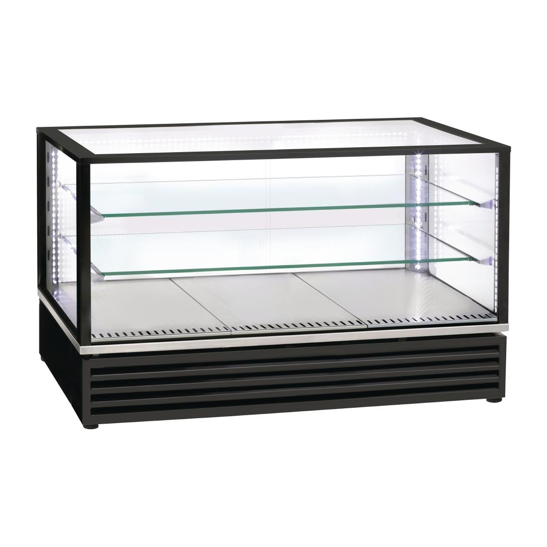 Roller Grill Countertop Chocolate Display Fridge Black 1200mm CDC1200 N - DH788  Roller Grill   