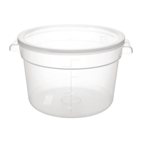 Vogue Polypropylene Round Food Storage Container 10Ltr - DJ961  Vogue   
