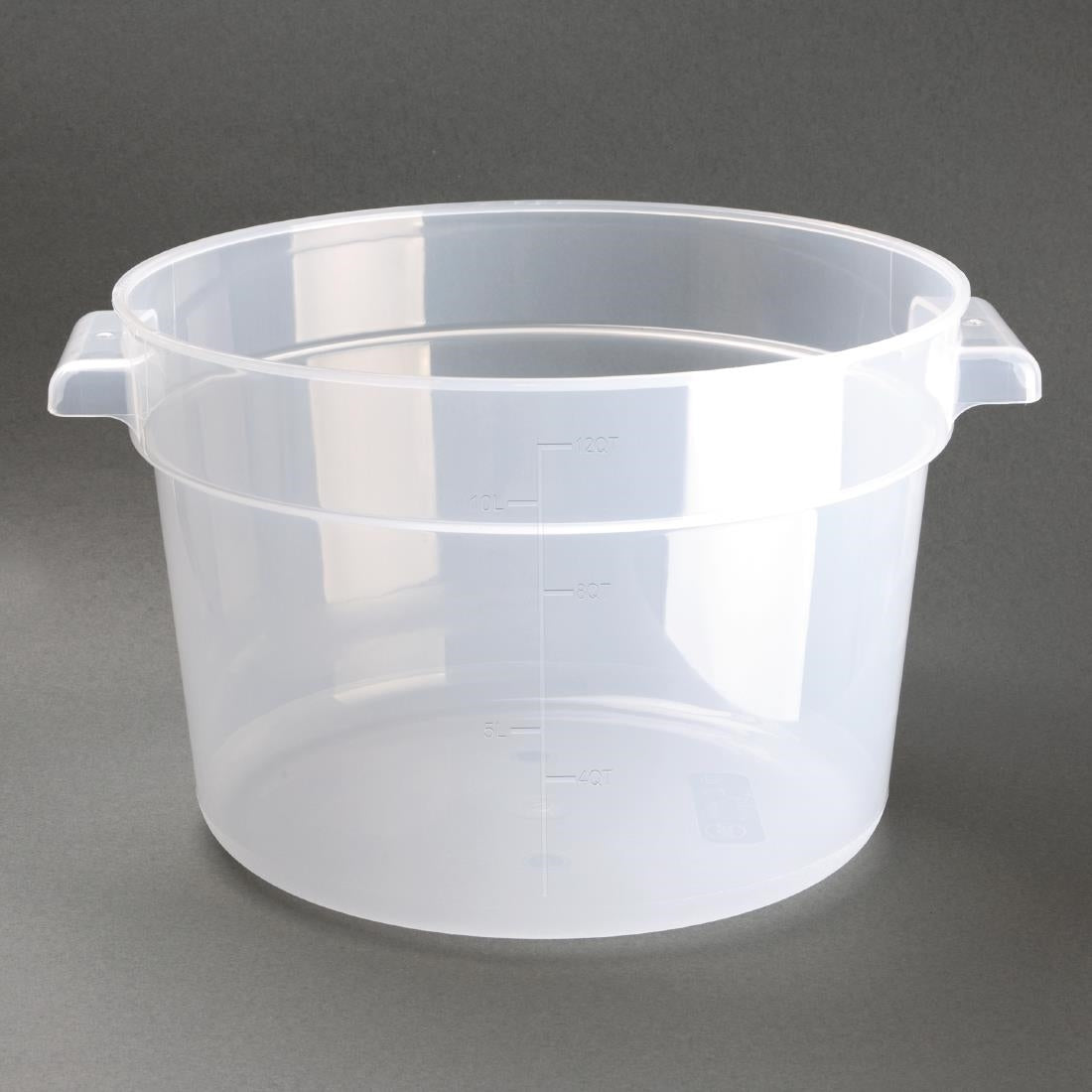 Vogue Polypropylene Round Food Storage Container 10Ltr - DJ961  Vogue   