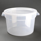 Vogue Polypropylene Round Food Storage Container 10Ltr - DJ961  Vogue   