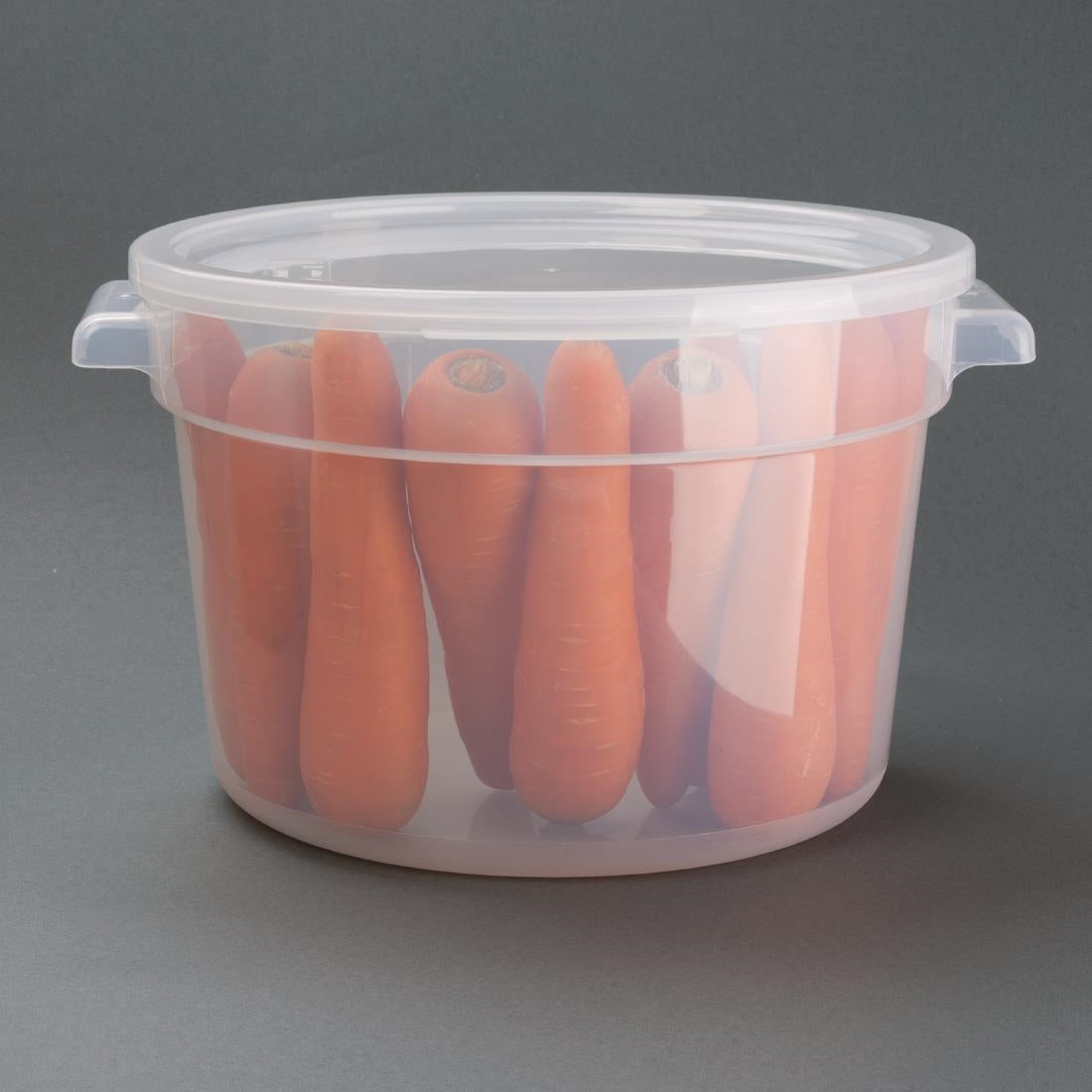 Vogue Polypropylene Round Food Storage Container 10Ltr - DJ961  Vogue   