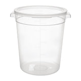 Vogue Polypropylene Round Food Storage Container 20Ltr - DJ962  Vogue   