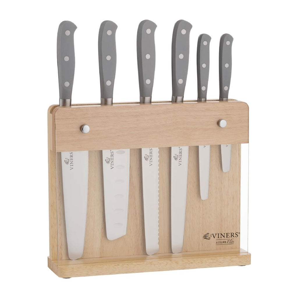 Viners Assure Elite Knife Block Gift Box 7pcs - DK141  Viners   