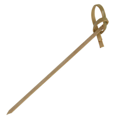 Fiesta Compostable Bamboo Looped Skewers 90mm (Pack of 100) - DK396  Fiesta   