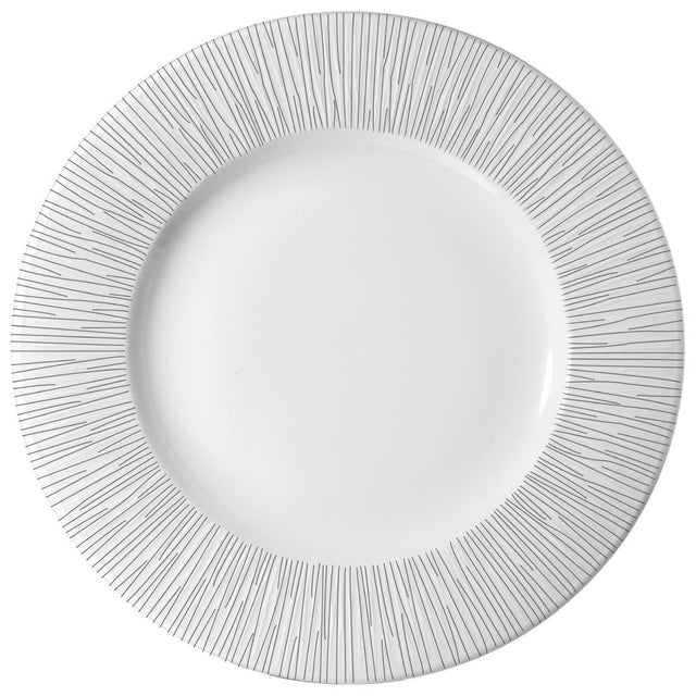 Churchill Bamboo Wide Rim Plate 301mm (Pack of 12) - DK401 Plates Churchill