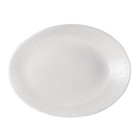 Churchill Bamboo Oval Plate 293 x 228mm (Pack of 12) - DK422 Plates Churchill