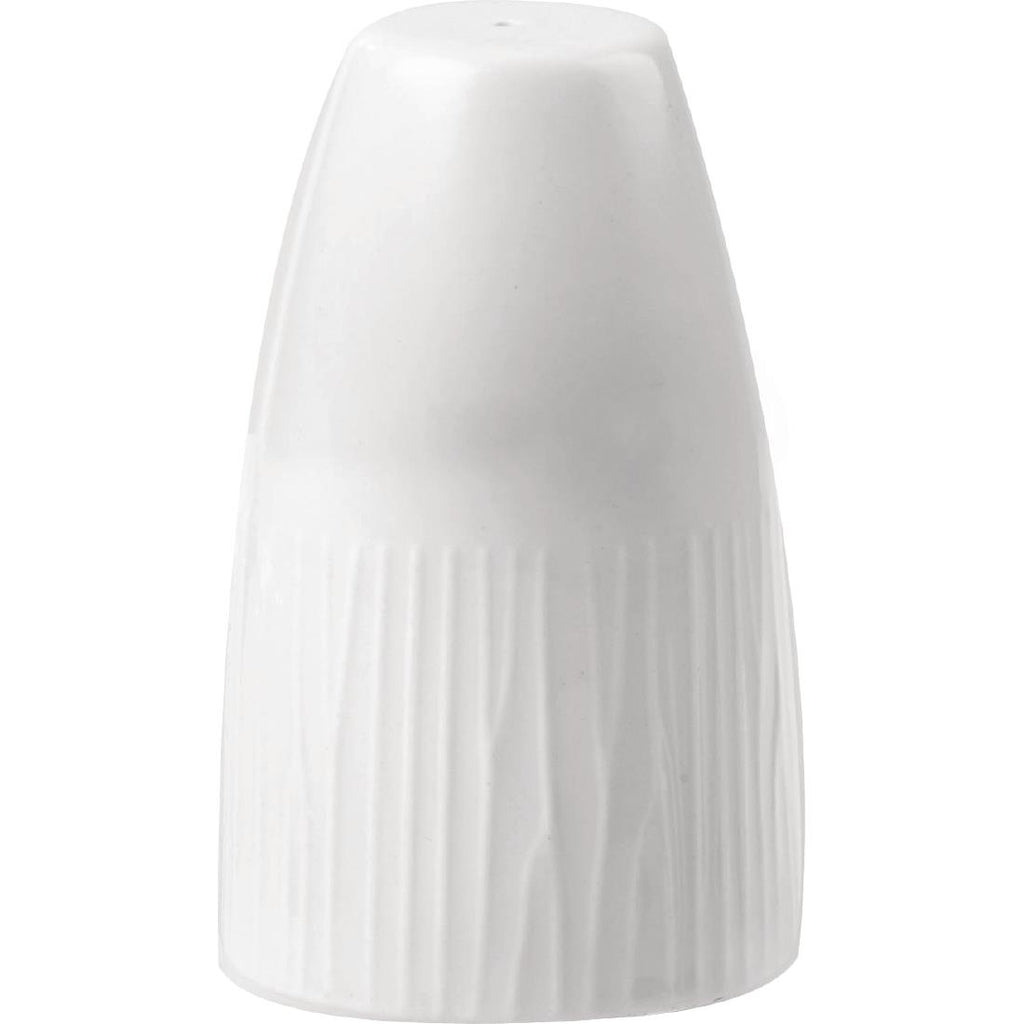 Churchill Bamboo Salt Shaker 69mm (Pack of 12) - DK437 Churchill Super Vitrified Churchill   