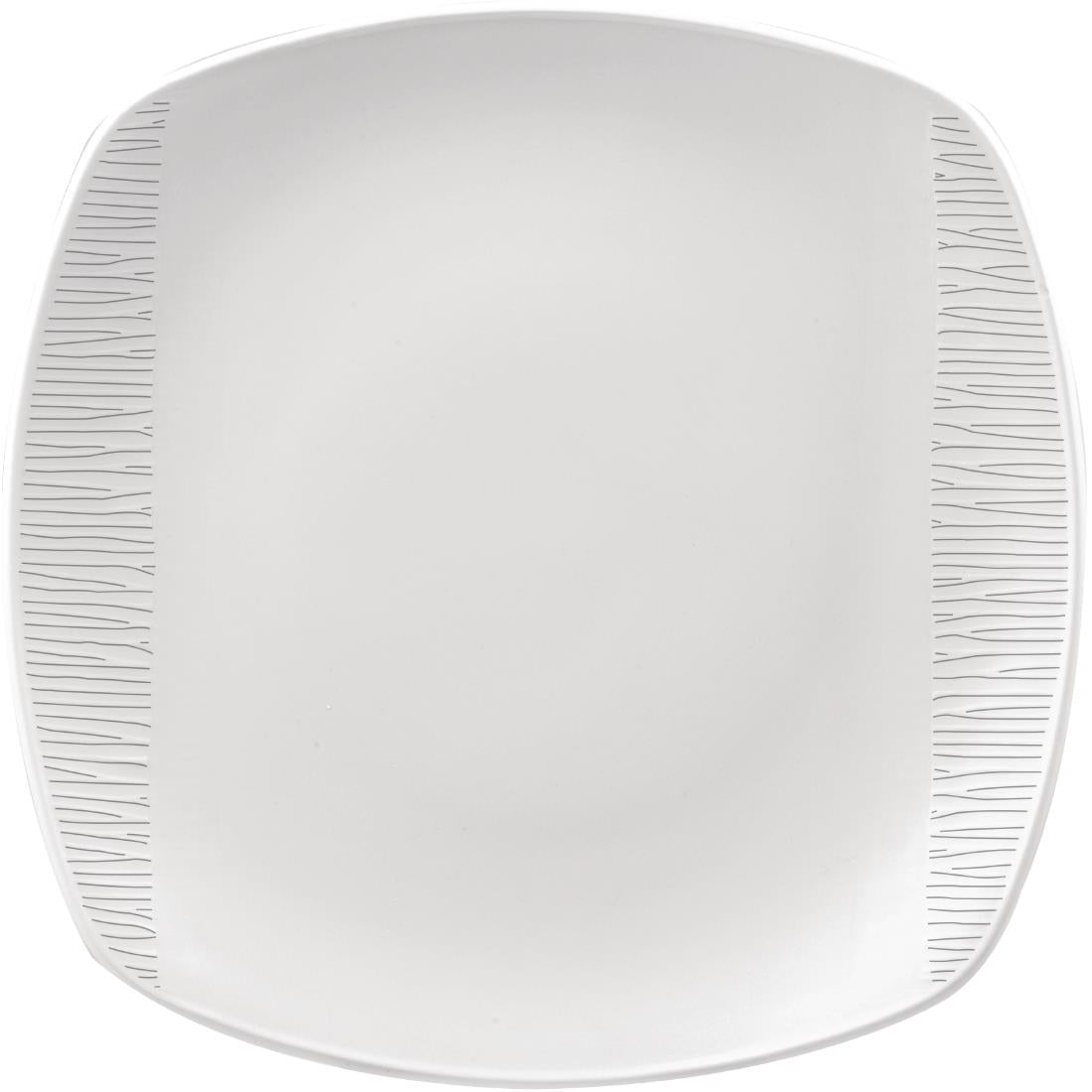 Churchill Bamboo Square Plate 215mm (Pack of 12) - DK442 Plates Churchill