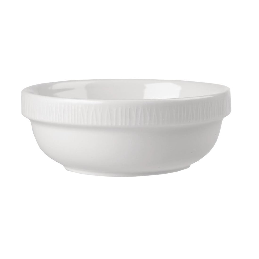 Churchill Bamboo Stacking Bowl 10oz (Pack of 6) - DK443 Bowls Churchill