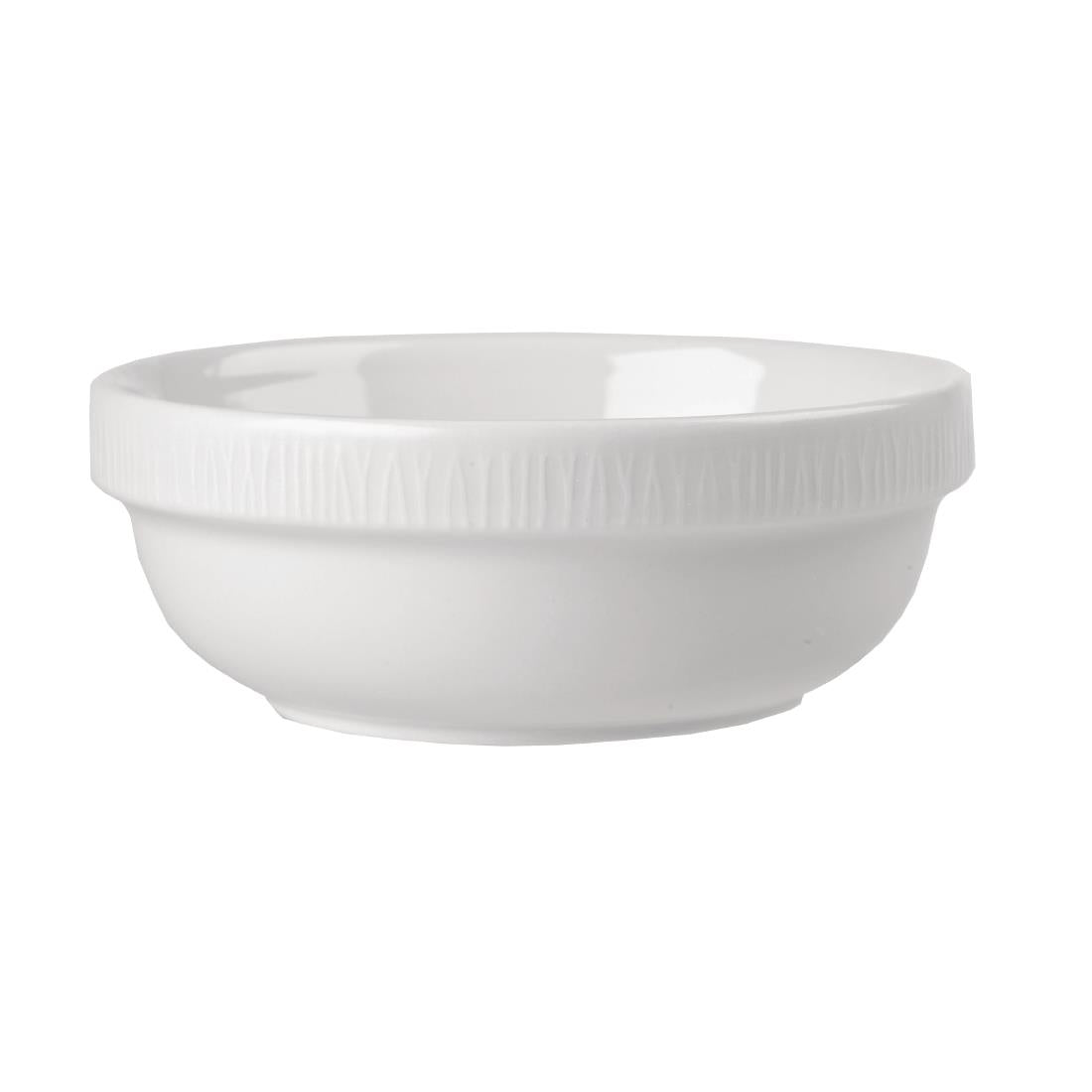 Churchill Bamboo Stacking Bowl 10oz (Pack of 6) - DK443 Bowls Churchill