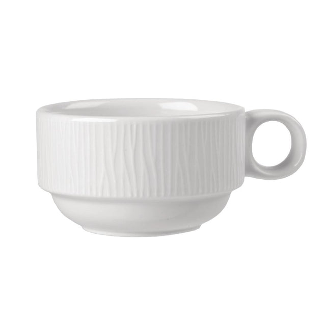 Churchill Bamboo Stacking Cup 3oz (Pack of 12) - DK447 Cups and Mugs Churchill
