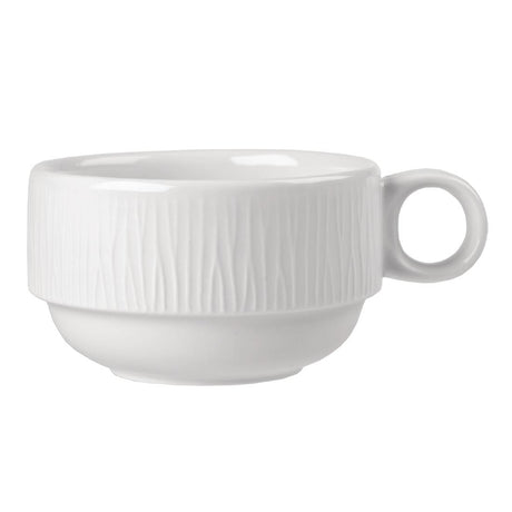 Churchill Bamboo Stacking Cup 7oz (Pack of 12) - DK449 Cups and Mugs Churchill