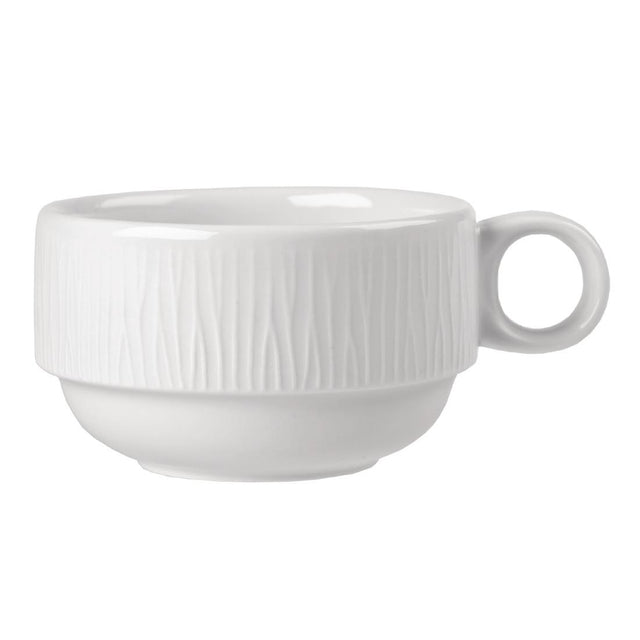 Churchill Bamboo Stacking Cup 7oz (Pack of 12) - DK449 Cups and Mugs Churchill