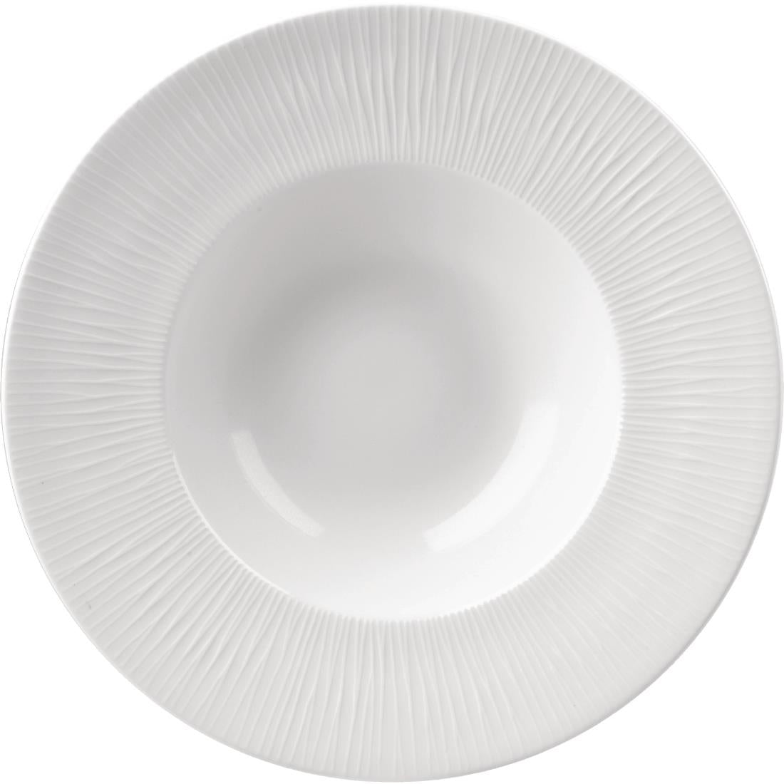 Churchill Bamboo Wide Rim Bowl Med 241mm (Pack of 12) - DK455 Bowls Churchill
